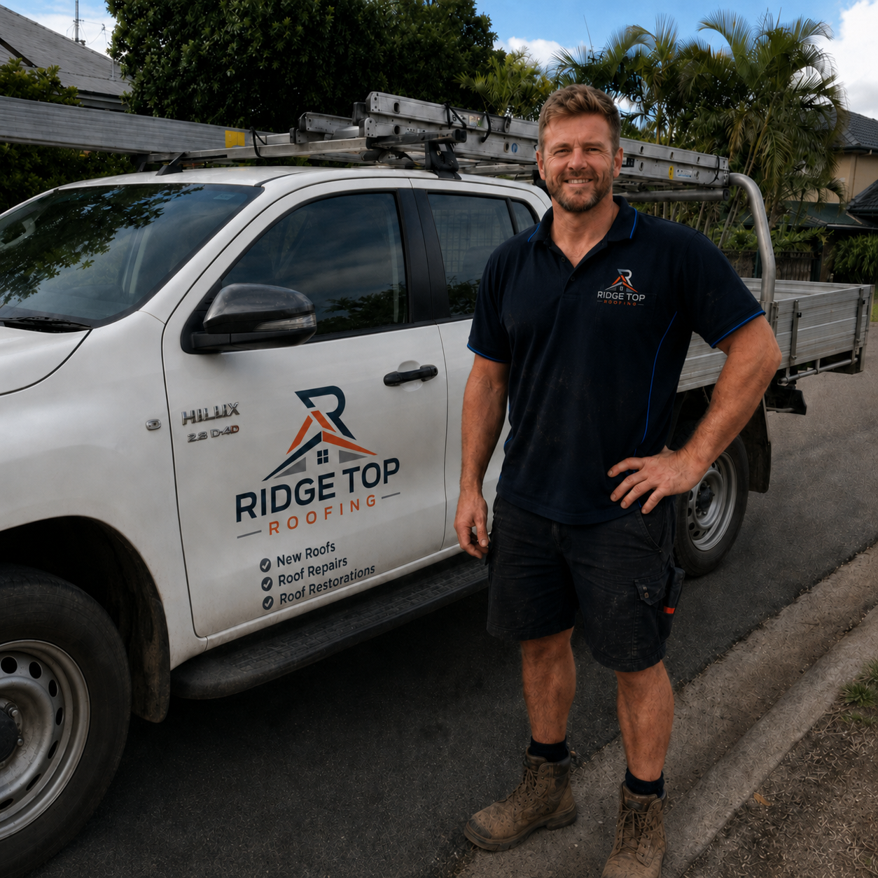 Frank, owner of Ridge Top Roofing
